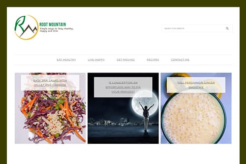 Root Mountain Health website